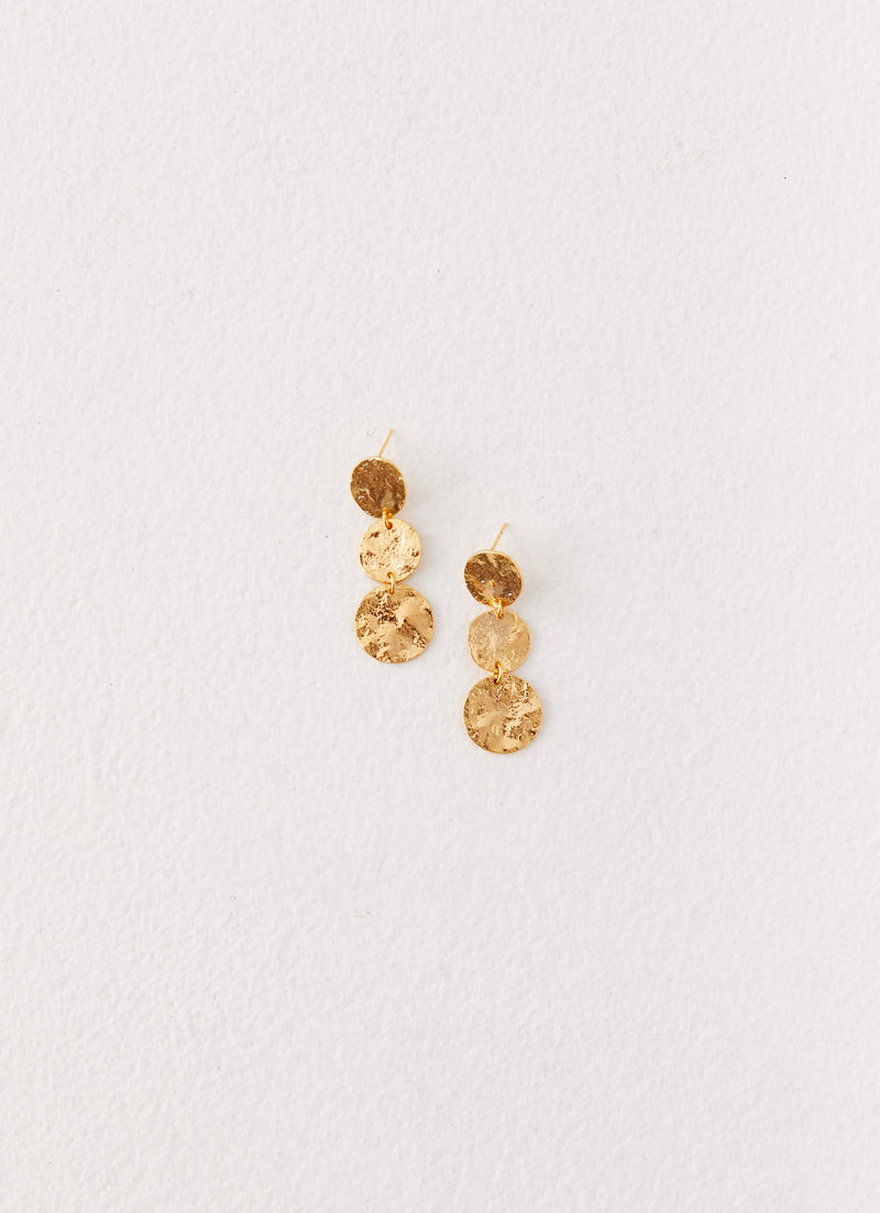 Jana Earrings Gold 4 Peppermayo
