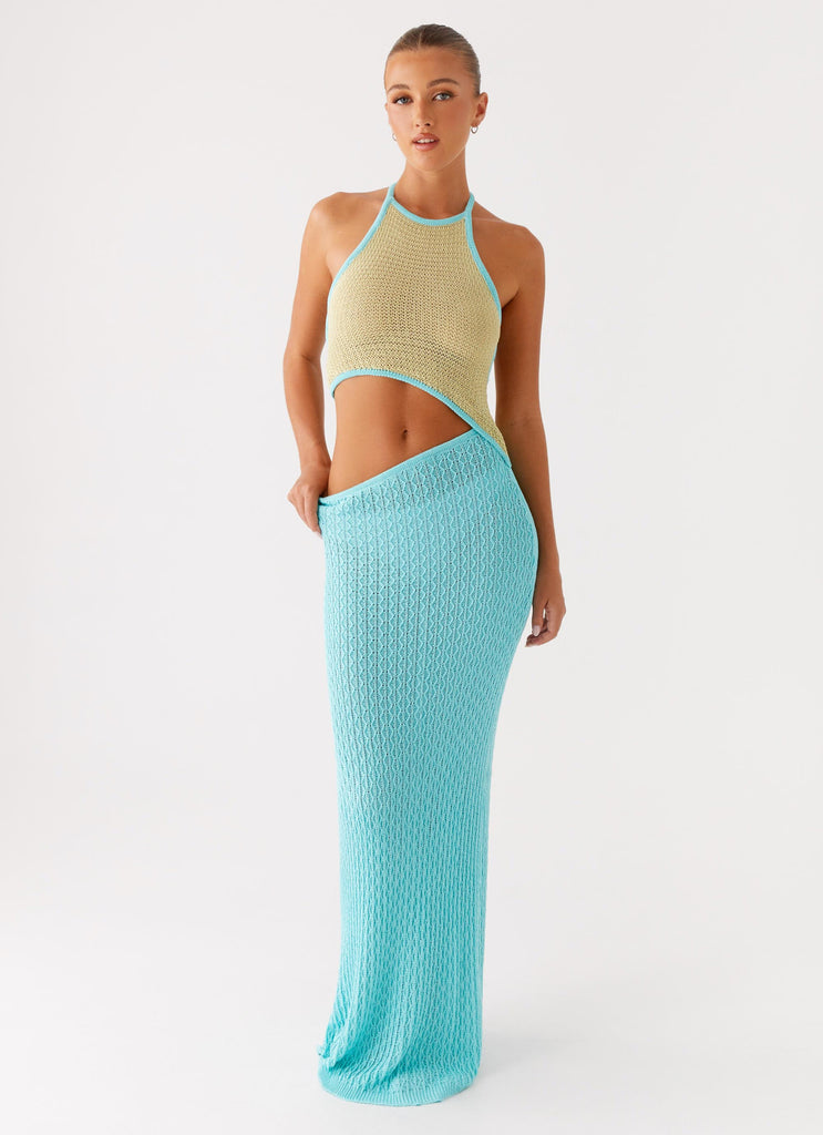Alexia Knit Maxi Dress Multi 5 Peppermayo