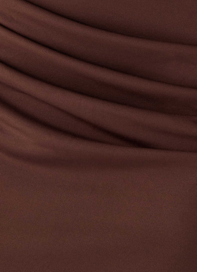 Andria Maxi Dress - Chocolate
