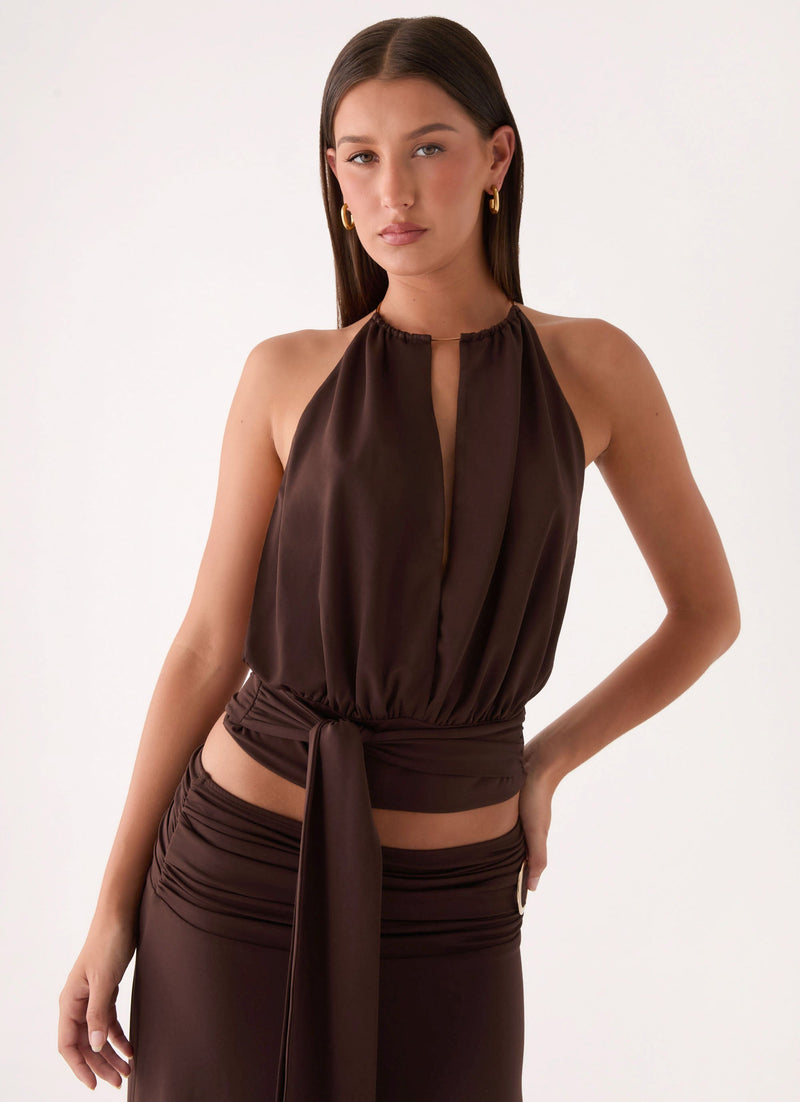 Automatic Top - Rose Taupe