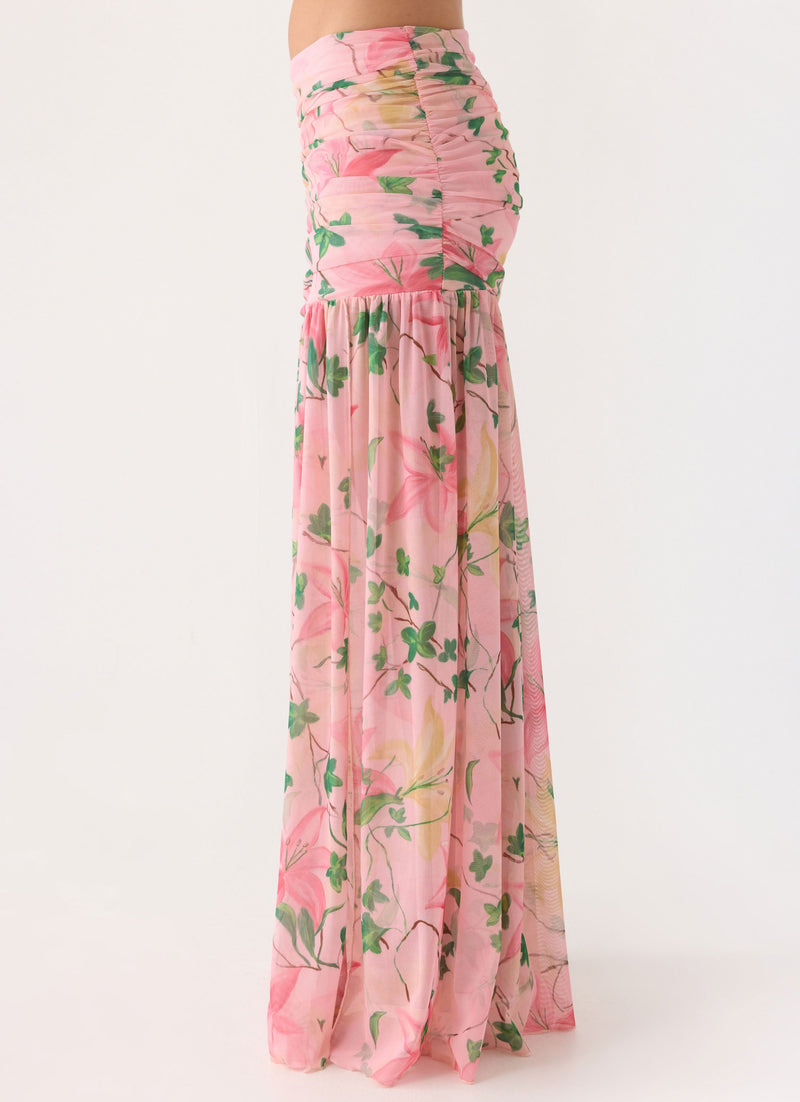 Cantrall Maxi Skirt - Blooming Spring