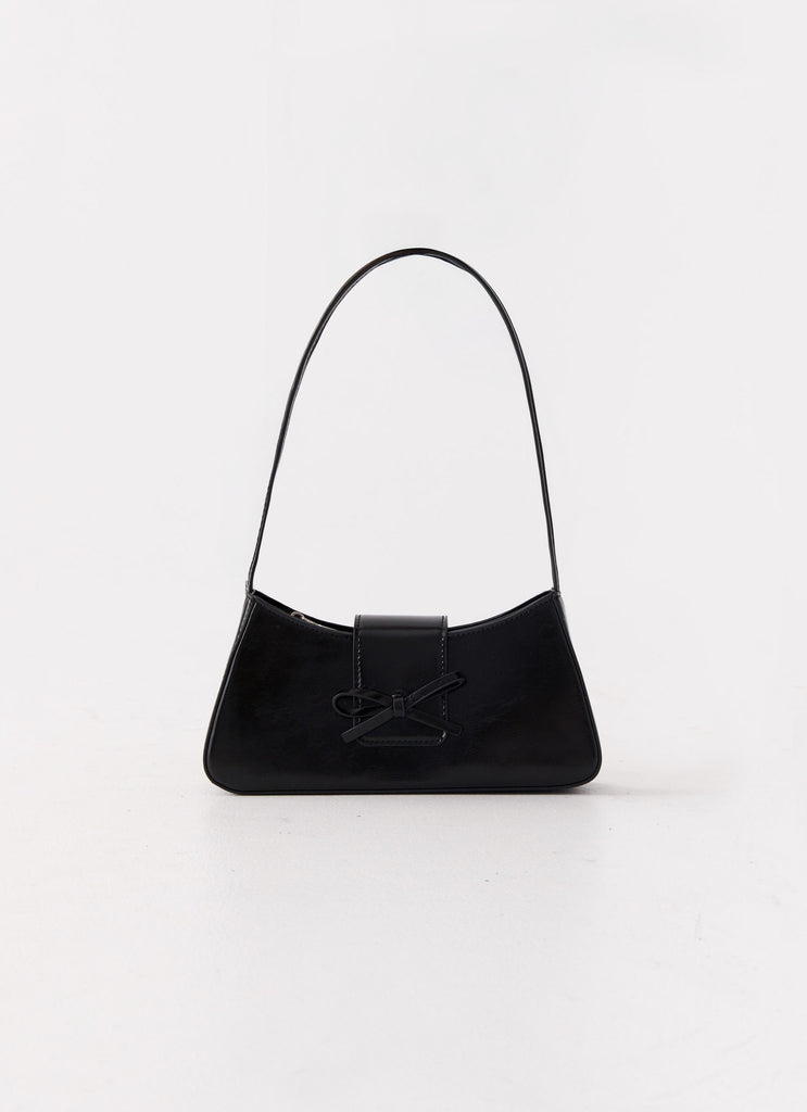 Cara Bow Bag Black 4 Peppermayo
