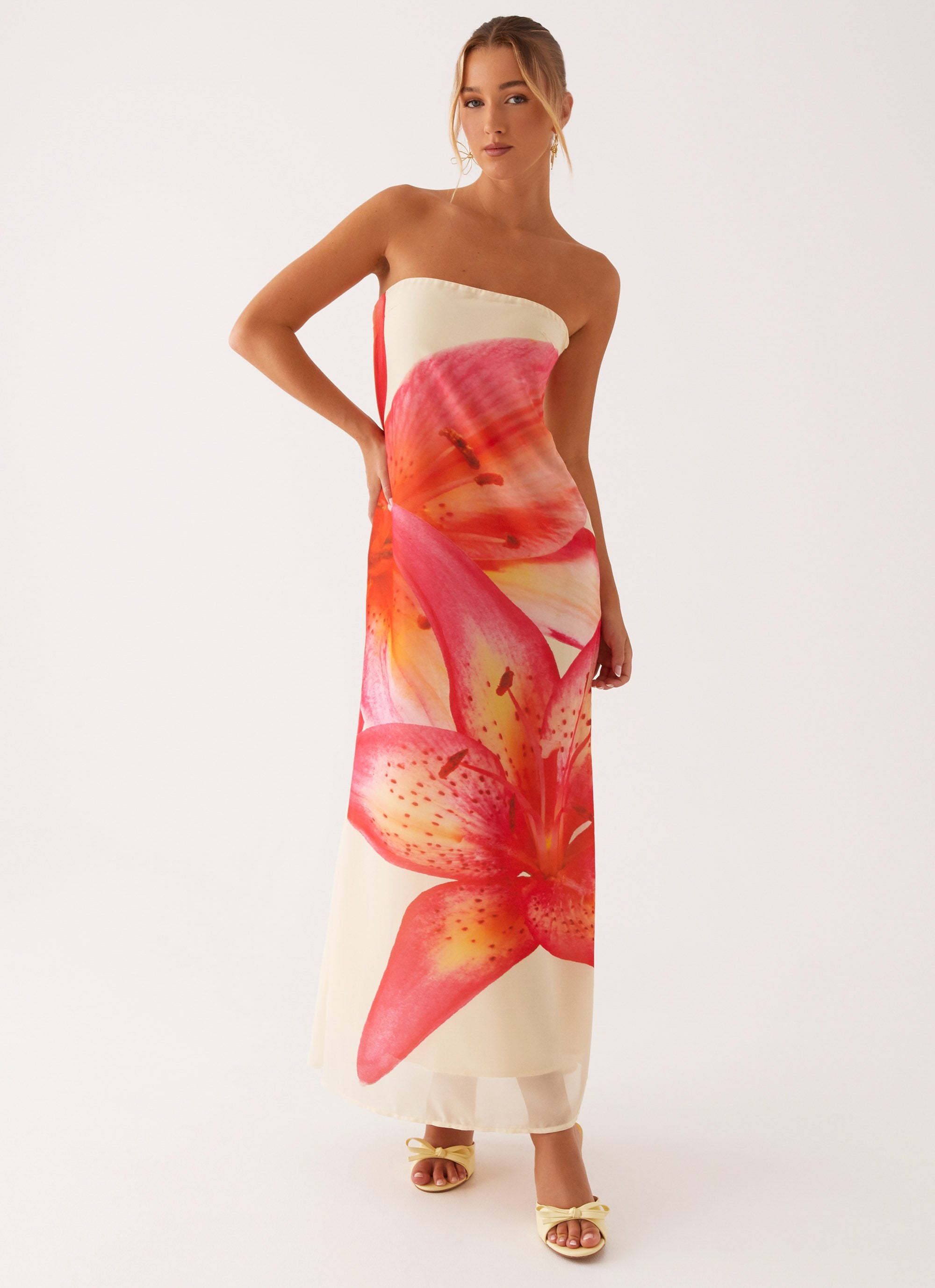 darcey maxi dress Darcy Satin Maxi Dress