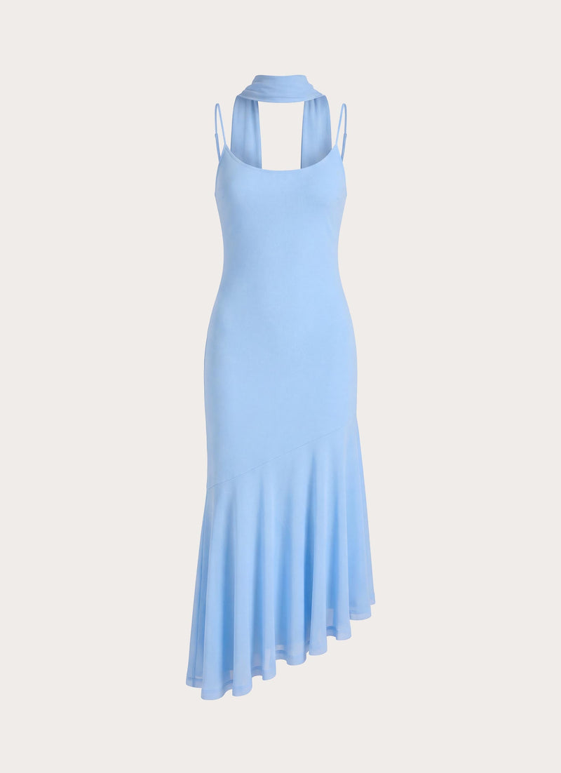 Demitra Midi Dress - Powder Blue