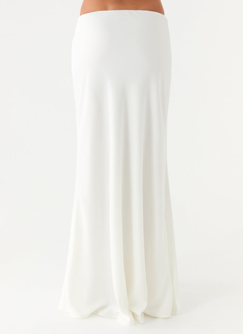 Eirlys Maxi Skirt - White