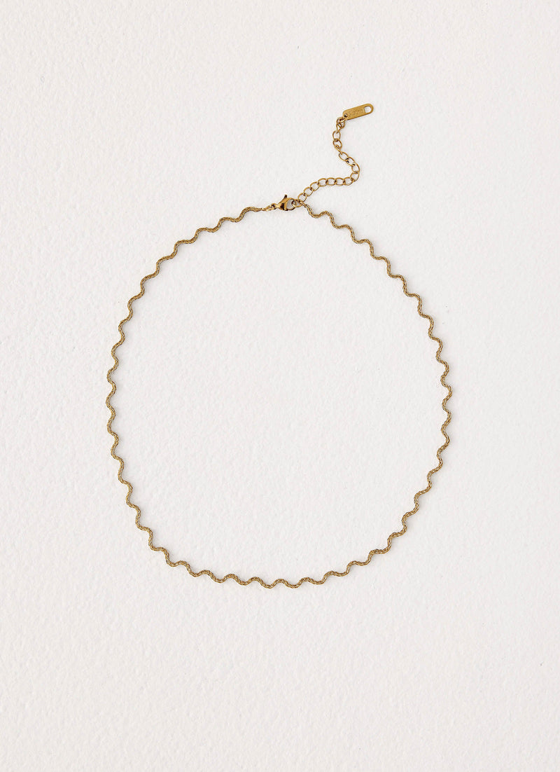 Eternal Sun Necklace - Gold