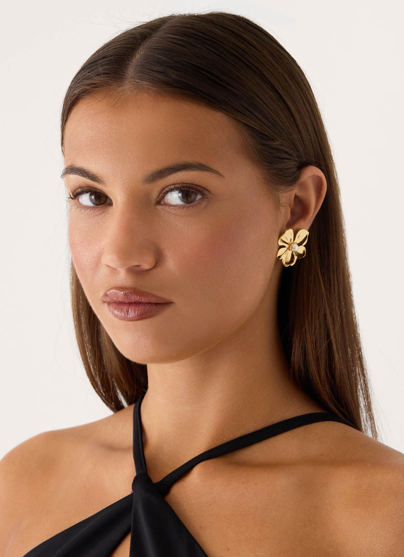Fiji Girl Earrings - Gold