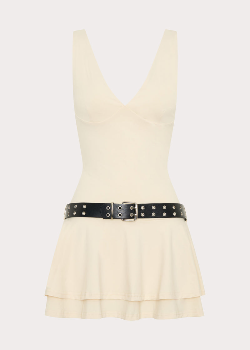 Gold Coast Mini Dress - Yellow