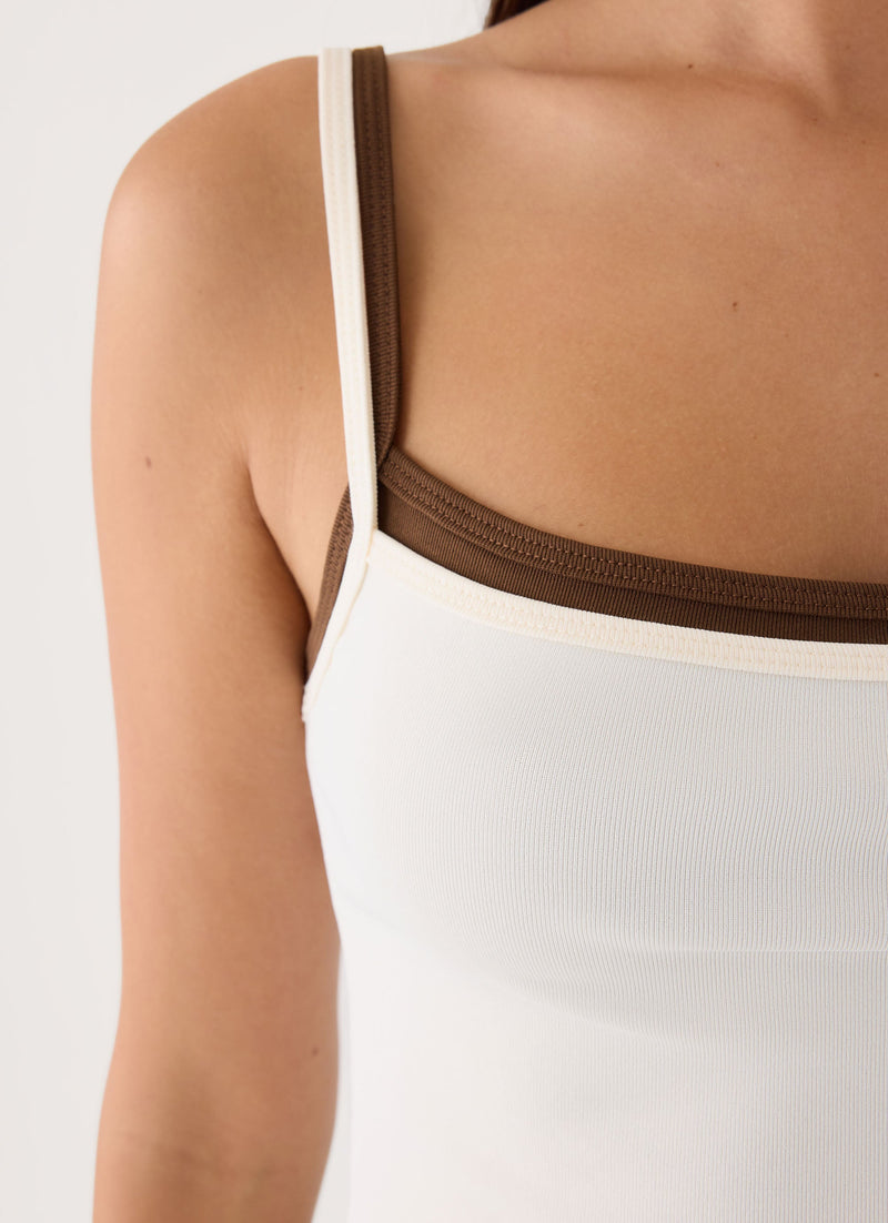 Hollywood Baby Tank Top - Cream