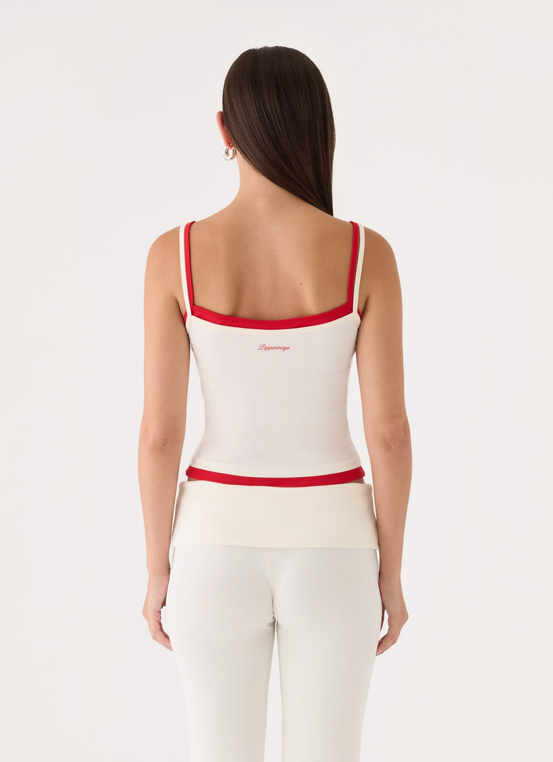 Hollywood Baby Tank Top - White