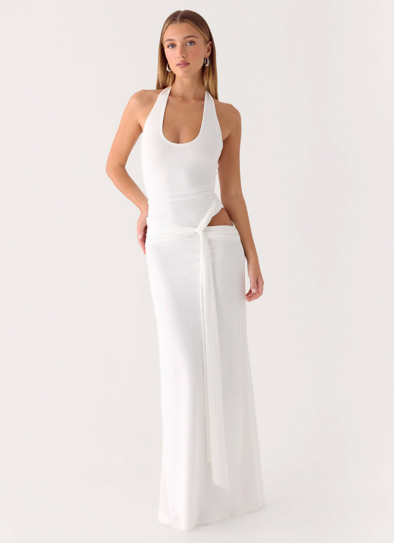 Karise Maxi Dress - White
