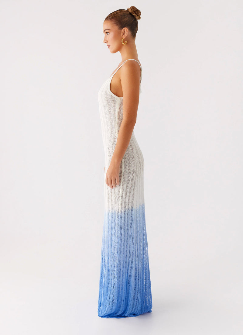 Kiki Maxi Dress - Ombre Blue