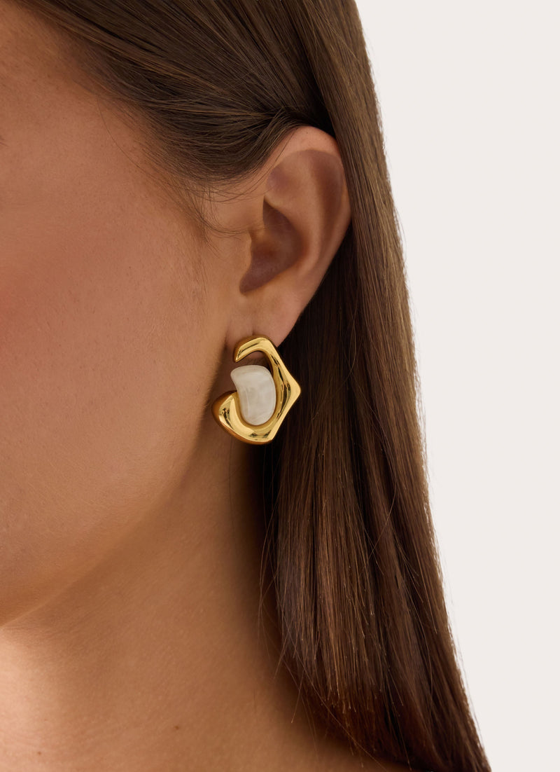 Kirava Earrings - Gold
