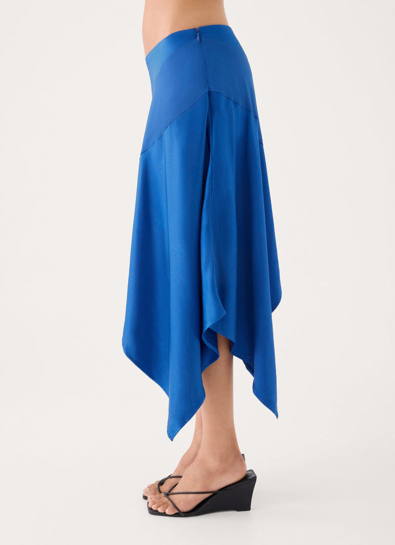 Klose Midi Skirt - Royal Blue