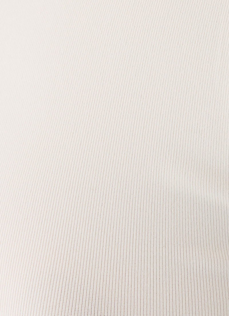 LA Haze Cropped Tank - Cream