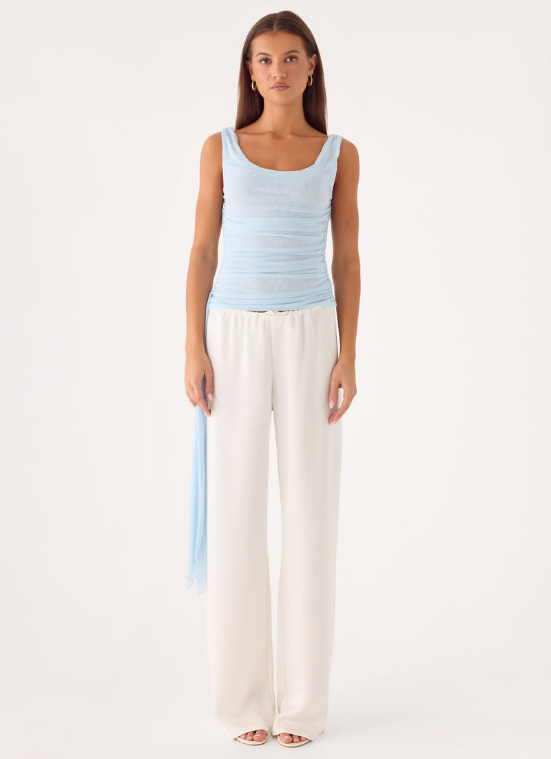 Lauretta Top - Baby Blue