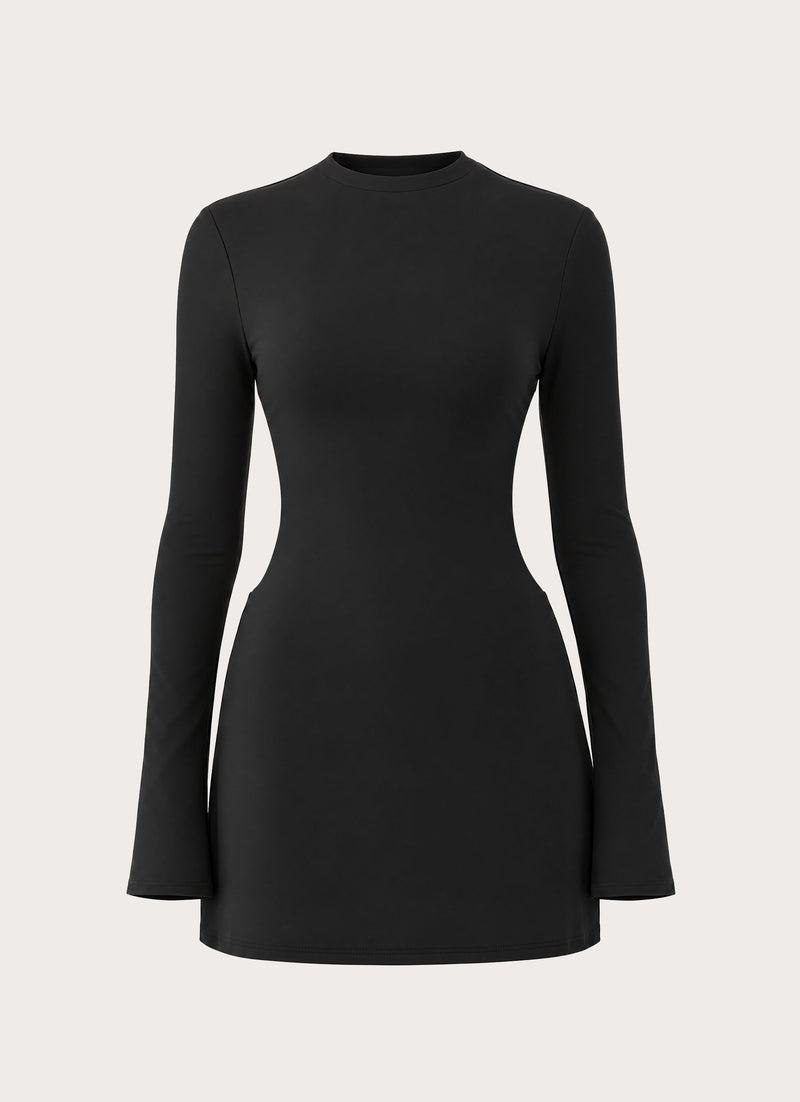 Maelle Mini Dress - Washed Black