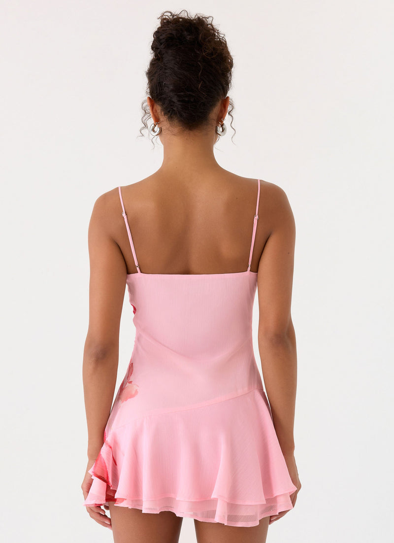 Marisolana Mini Dress - Pink Petal