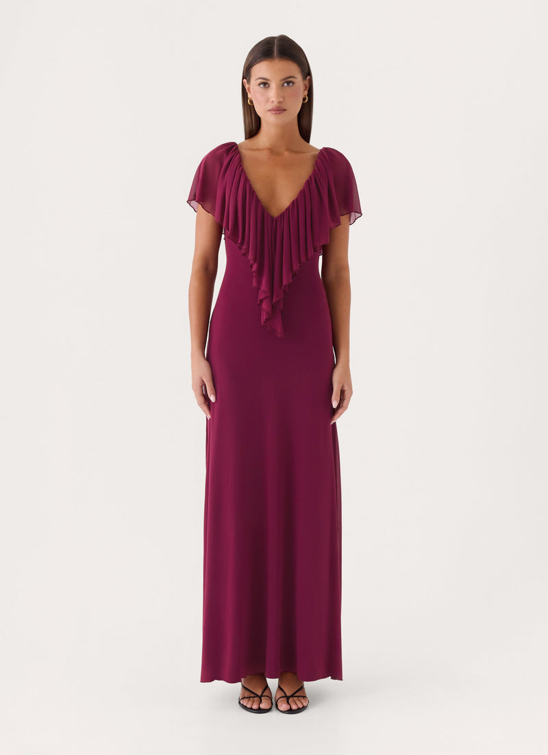 Merissa Maxi Dress - Plum