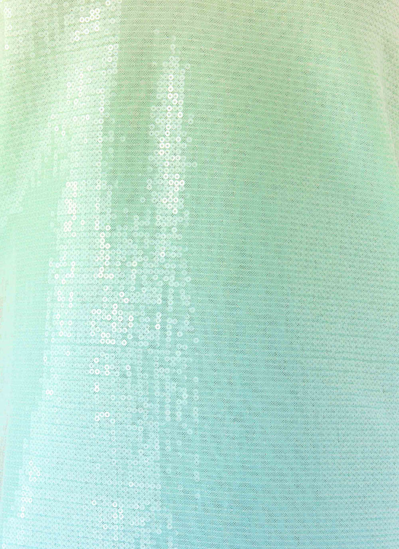 Mora Sequin Mini Dress - Sea Ombre