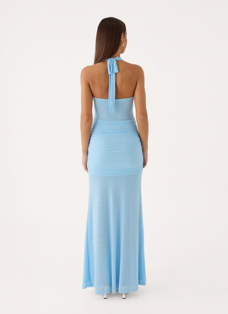 Myrhee Maxi Dress - Blue
