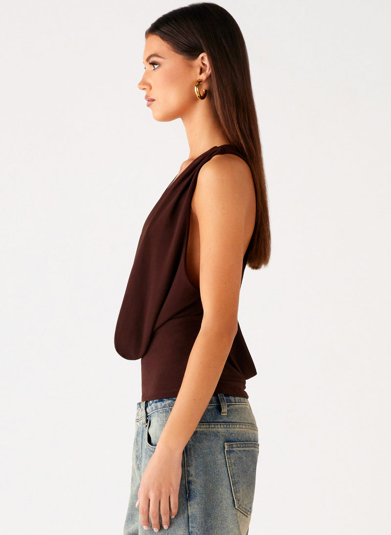 Oracle Top - Chocolate