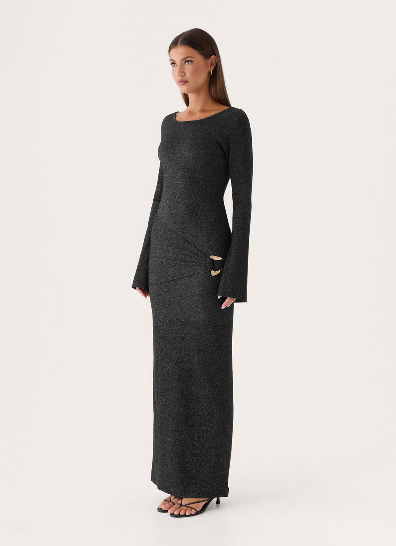 Sovereign Maxi Dress - Black