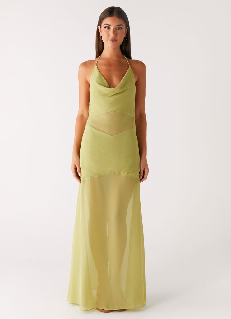 Samoa Maxi Dress - Lime