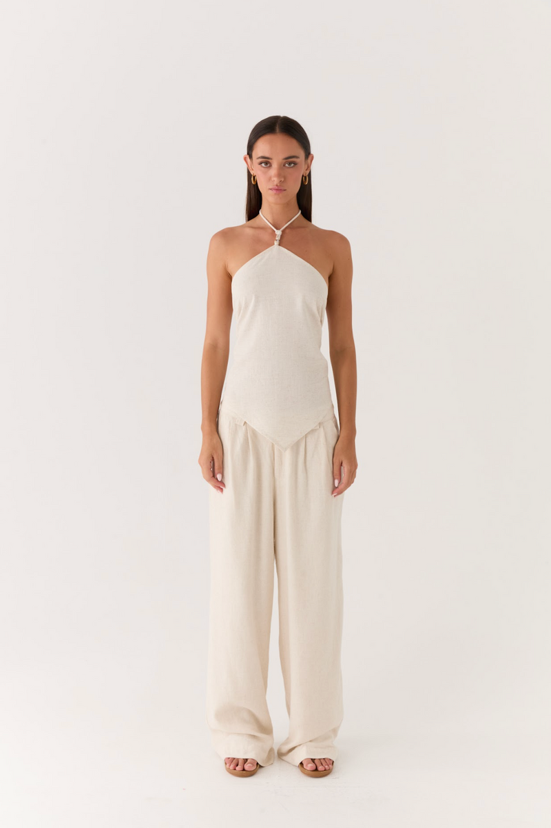 Julissa Halter Top - Oat