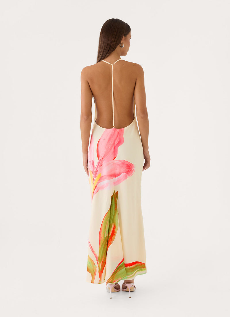 Saneya Maxi Dress - Floral