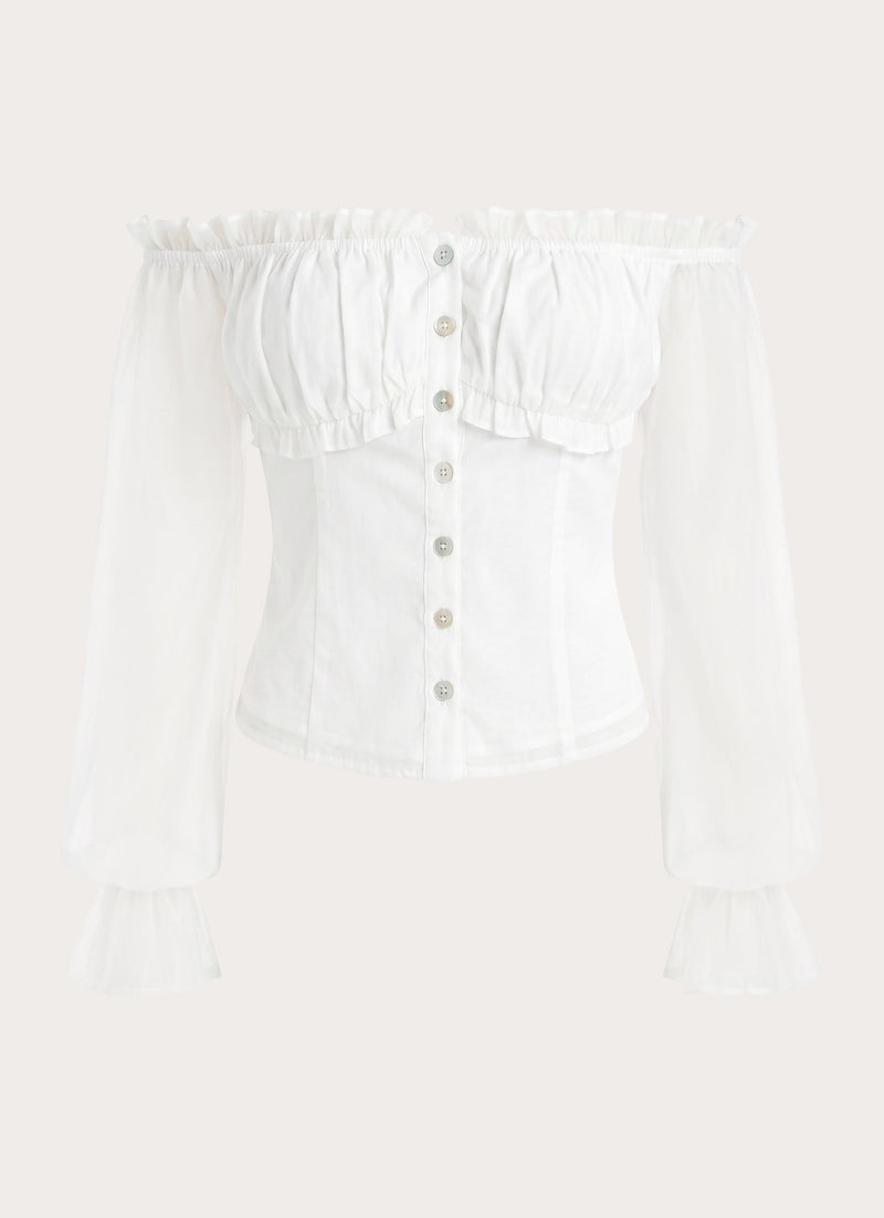 Serelith Top - White