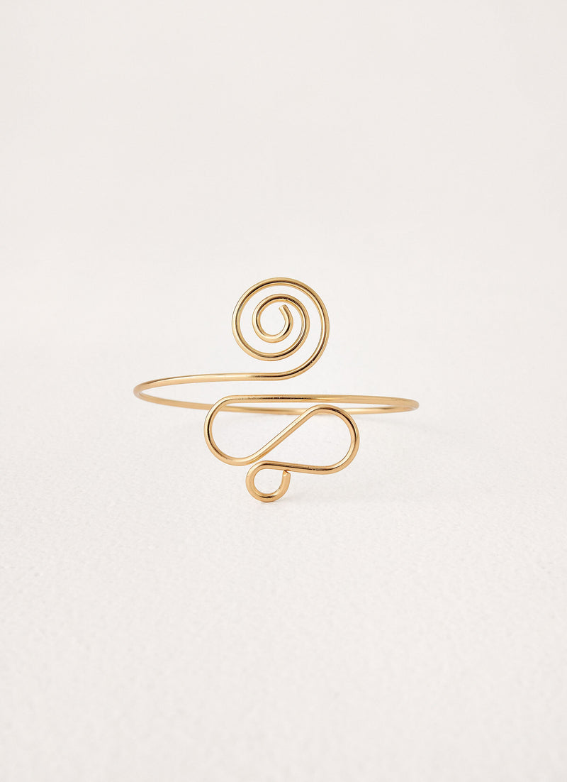 Serpentina Arm Cuff - Gold