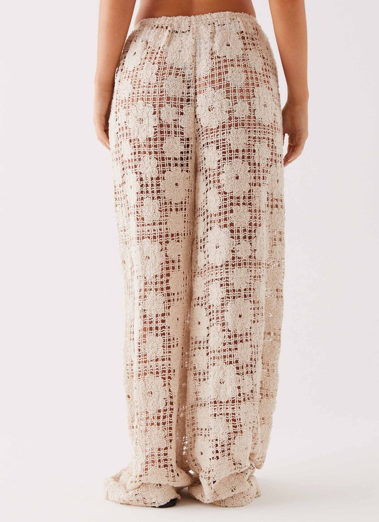 Womens Dreamy Days Wrap Tie Side Mini Skirt  in the colour  Ivory in front of a light grey background