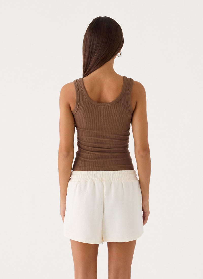 Muse Signature Tank Top - Chocolate