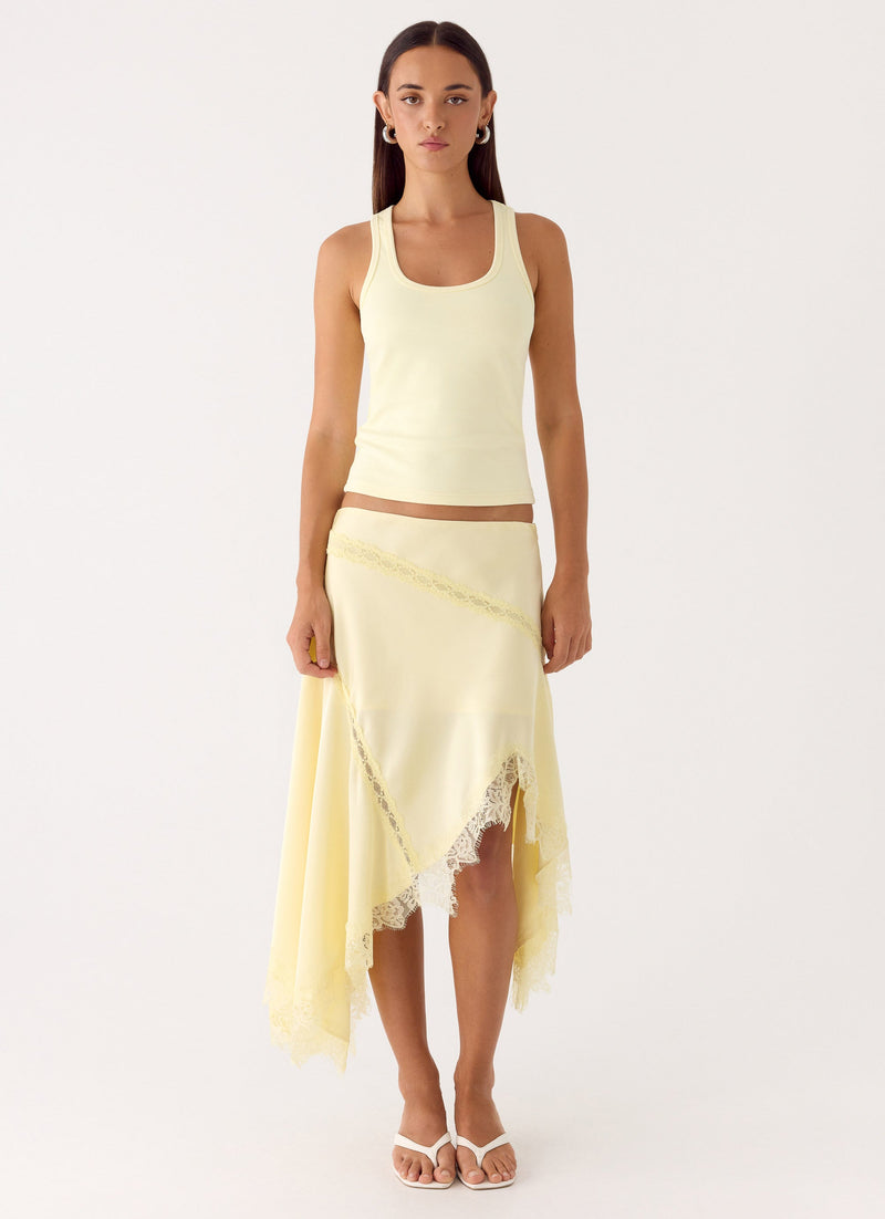 Silka Top - Yellow