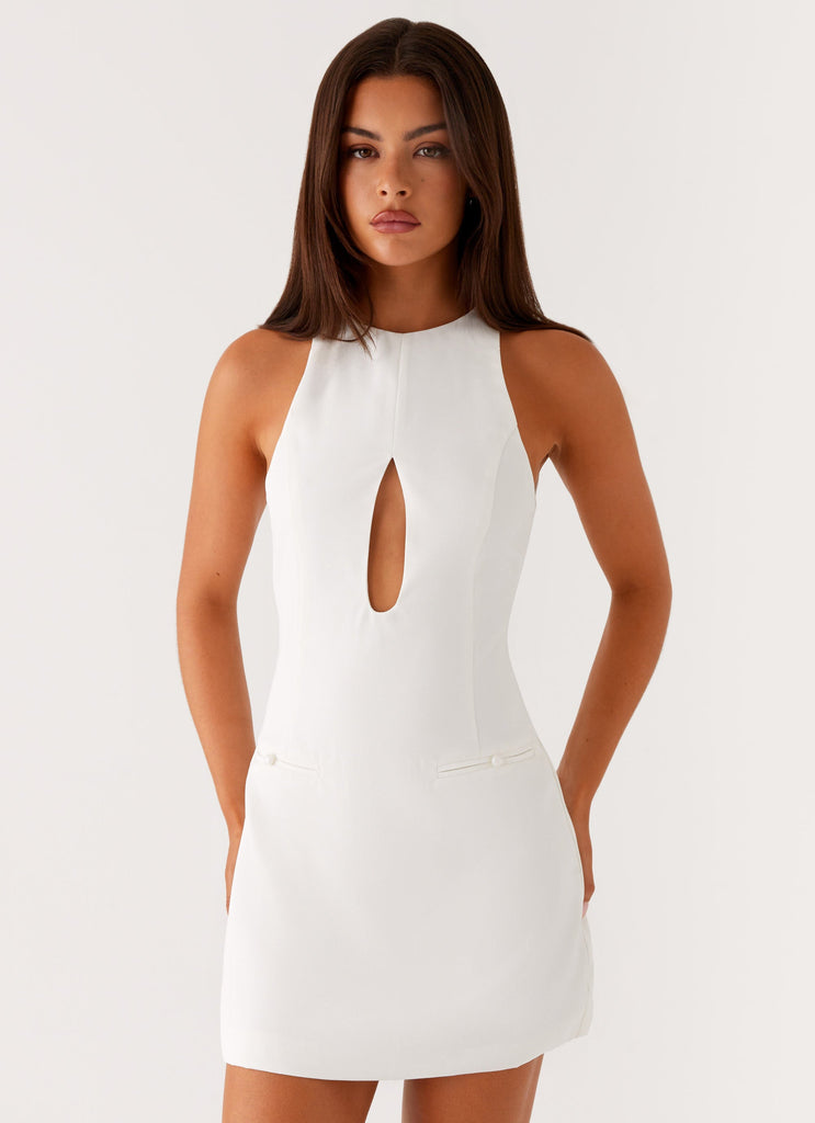 Stacy Mini Dress - White