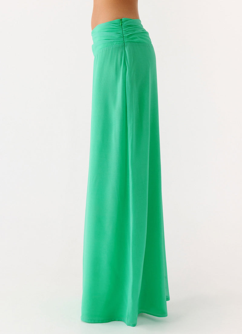 Blushing Bloom Maxi Skirt - Jungle Bloom