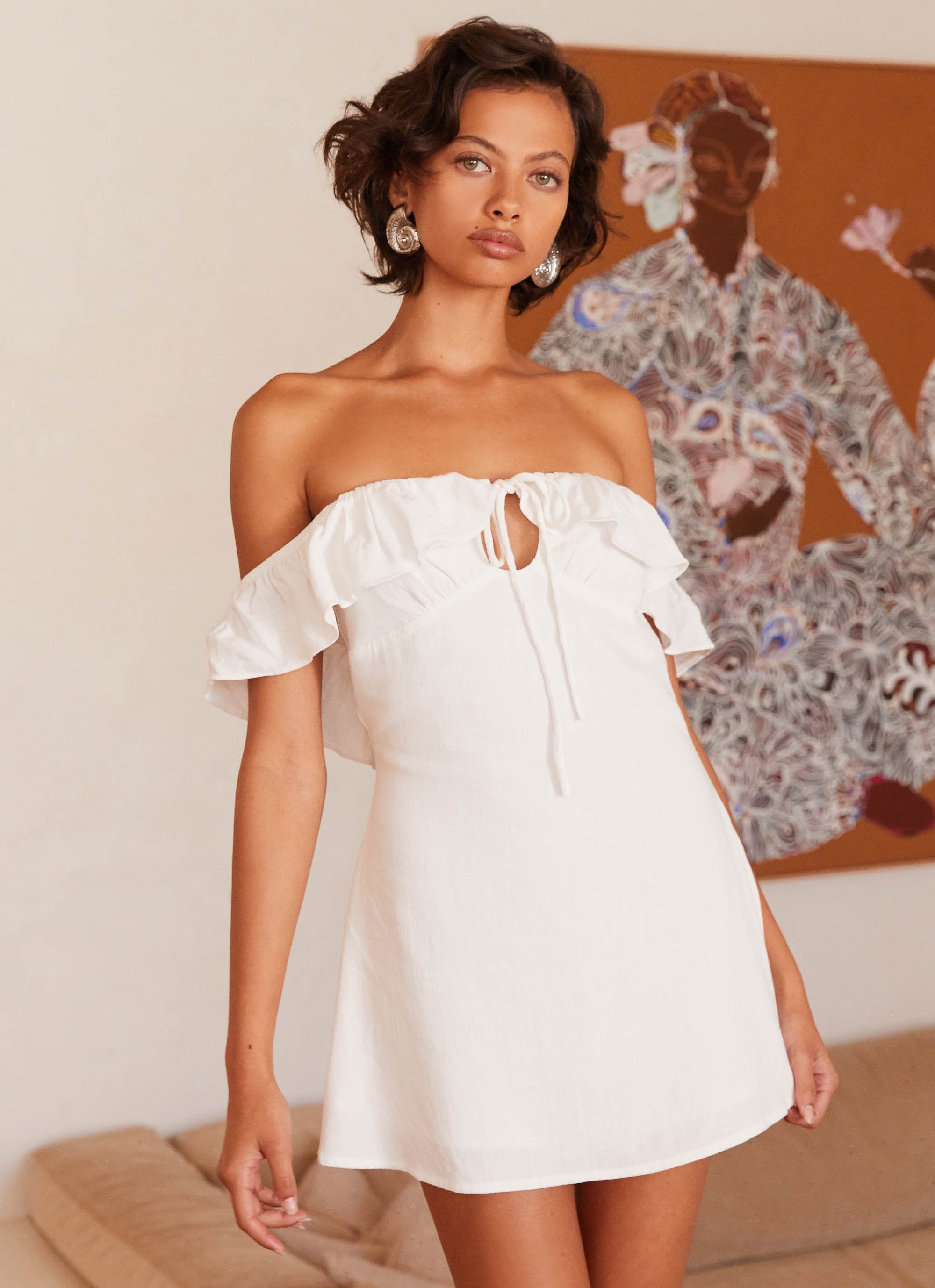 texas sun linen mini dress Texas Sun Linen Mini Dress