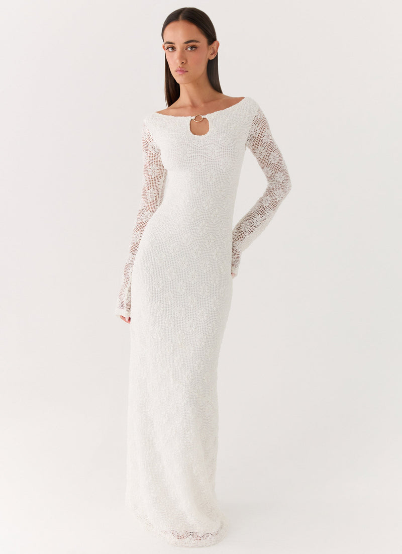 Theresea Maxi Dress - White