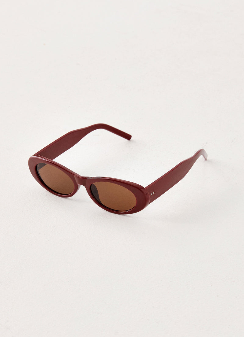 Trouble Maker Sunglasses - Red