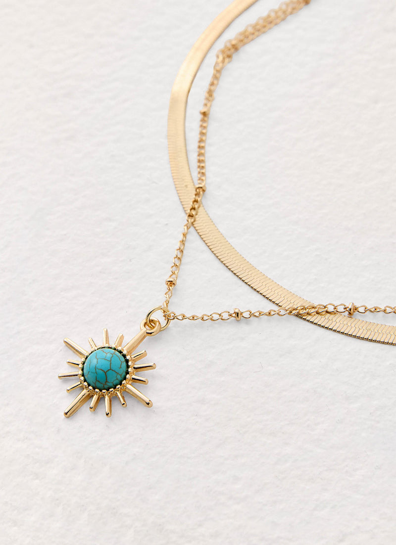 Valeta Necklace - Gold