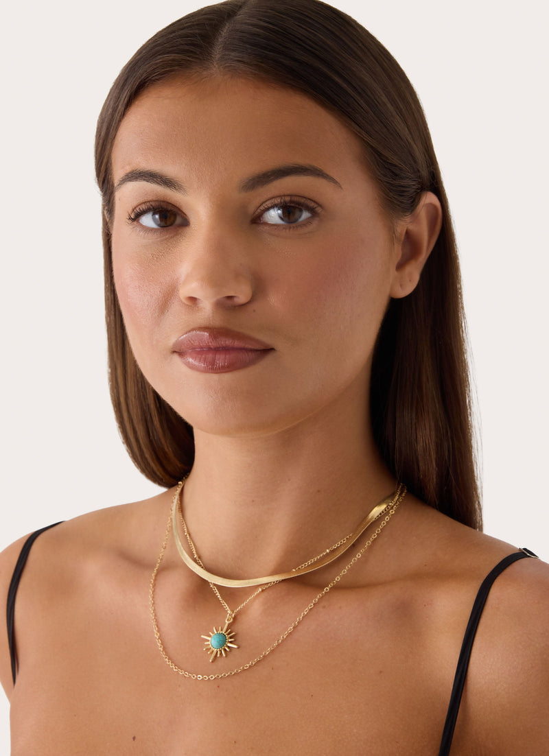 Valeta Necklace - Gold