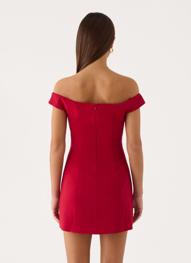 Violetta Mini Dress - Red