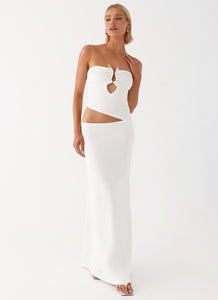 Womens Orchid Breeze Top  in the colour  Ivory in front of a light grey background