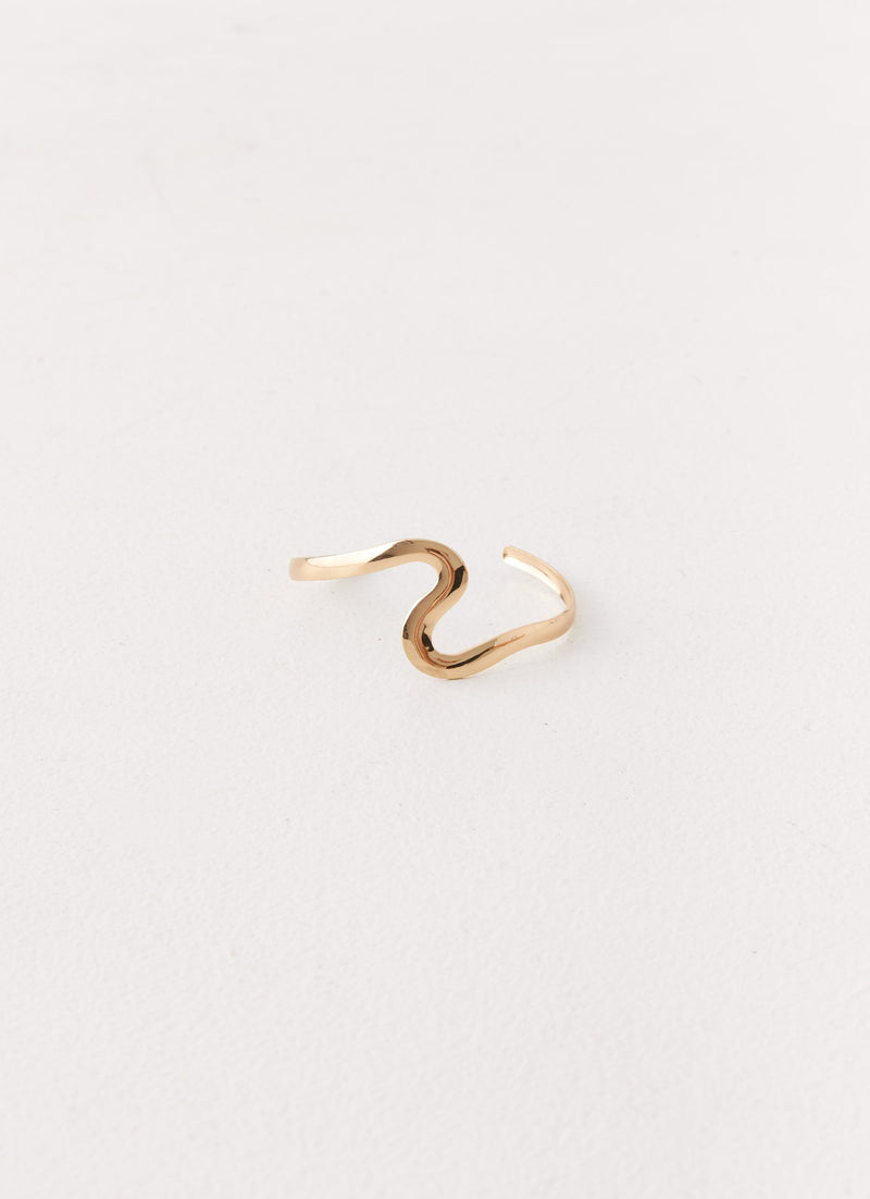 Whimsy Arm Cuff - Gold