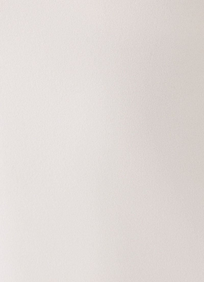 Yena Crepe Low Rise Shorts - White