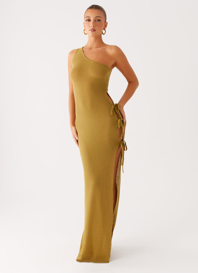 Zarnella Maxi Dress - Lime