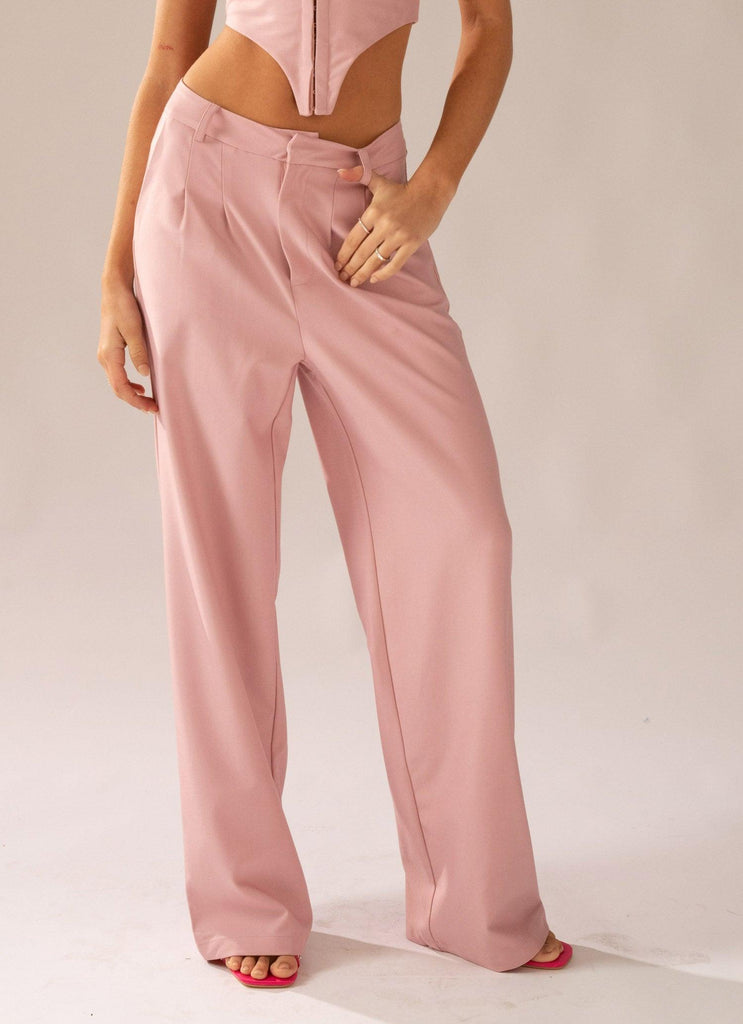 Magdalena Suit Pants - Lovers Pink - Peppermayo