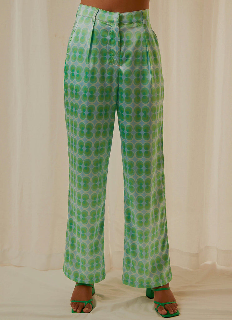 Past Treasures Pants - Seafoam - Peppermayo