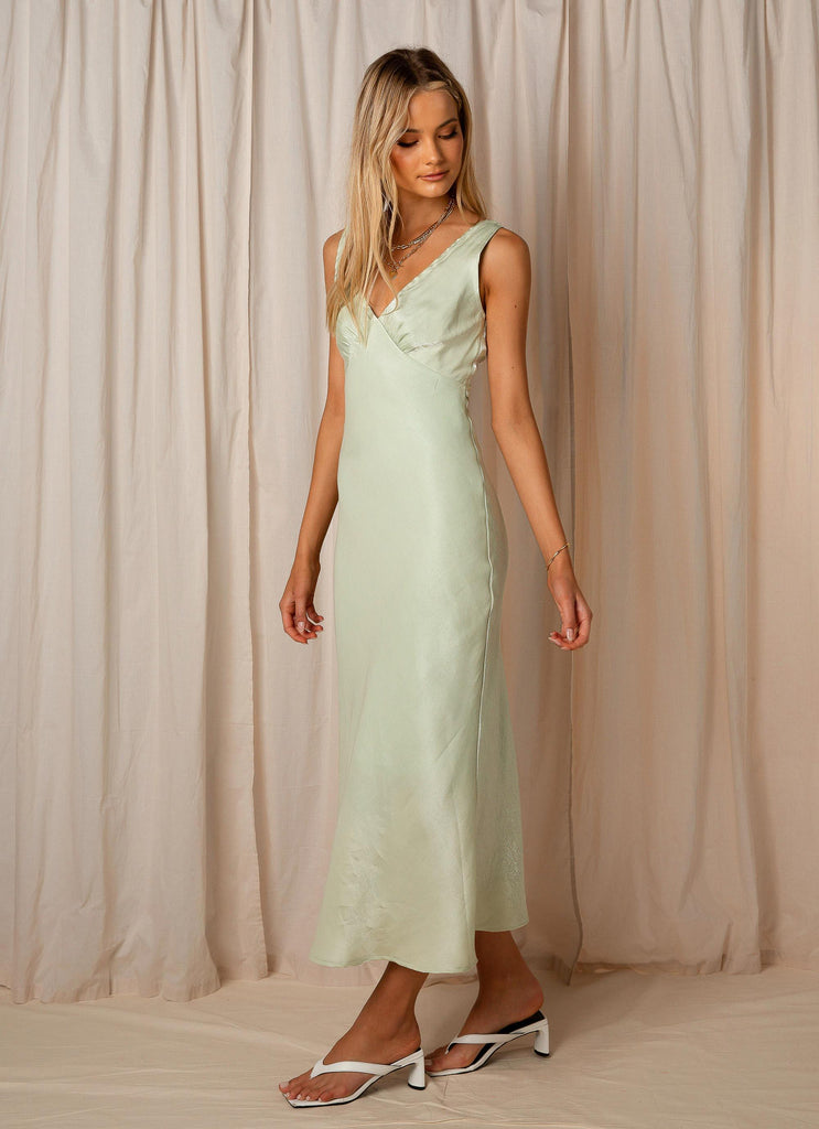 Loren Maxi Dress - Sage - Peppermayo